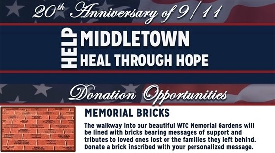 9/11 20th Anniversary Memorial Bricks