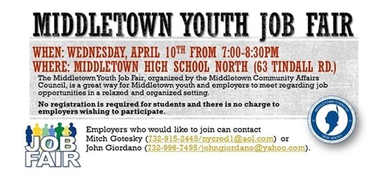 Middletown Youth Job Fair 