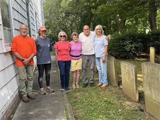 Old First Church Cemetery Gravestone Cleaning Volunteers 