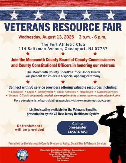 Monmouth County Veterans Resource Fair