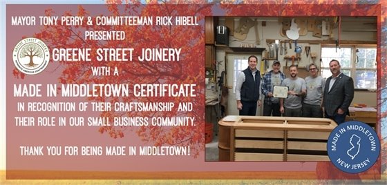 Greene Street Joinery-Made in Middletown 