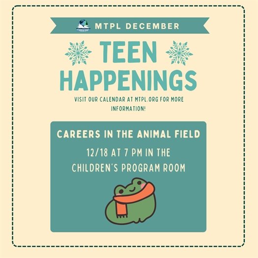 MTPL Teen Happenings