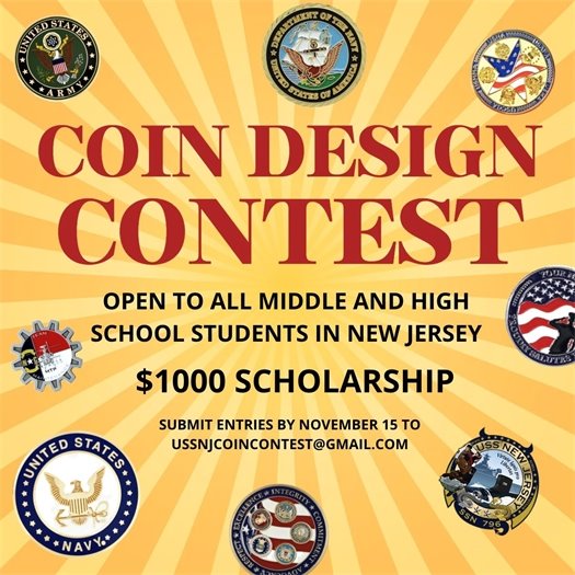 USS NJ Challenge Coin Design Contest