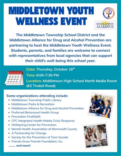 Middletown Youth Wellness Event
