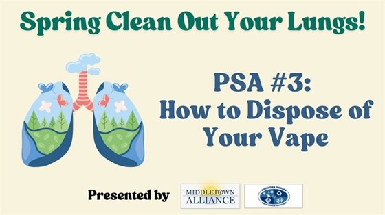Spring Clean Out Your Lungs: How to Dispose of Your Vape