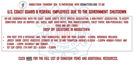 US Coast Guard Food Drive 