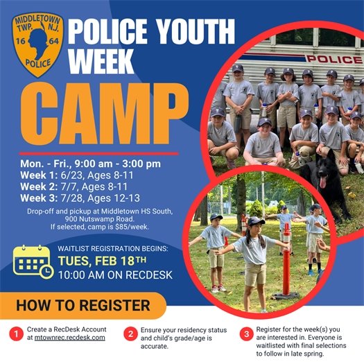 MTPD Police Youth Week Camp