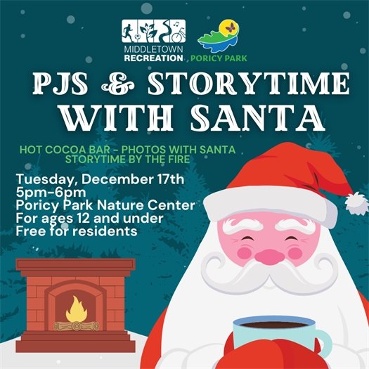 Middletown Recreation PJs and Storytime with Santa