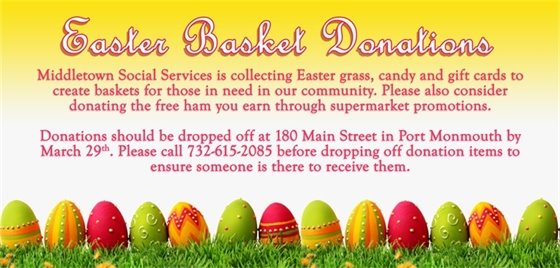 Easter Basket Donations 