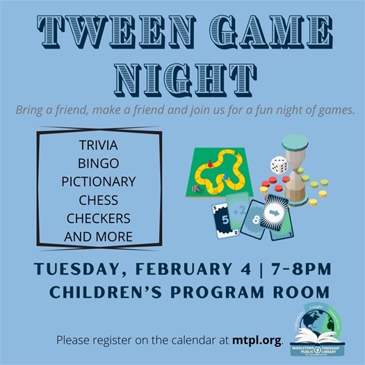 MTPL Tween Game Night