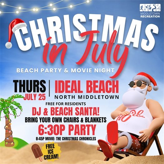 Middletown Recreation Christmas in July