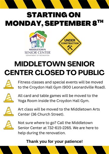 Senior Center Closure