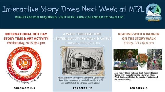 Interactive Story Times at MTPL