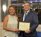 Recreation Director Janet Dellett Accepts NJPO Achievement in Planning Award