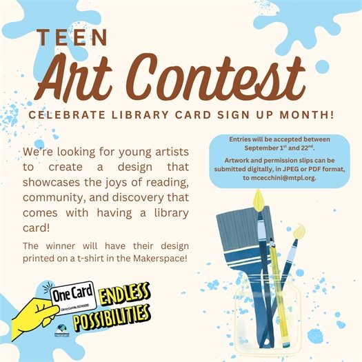 MTPL Teen Art Contest
