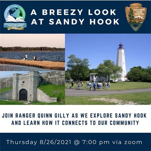 MTPL A Breezy Look at Sandy Hook on 8/26 at 7 PM