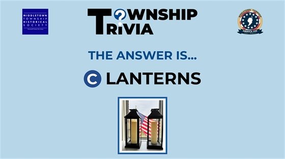 The answer is C) Lanterns.