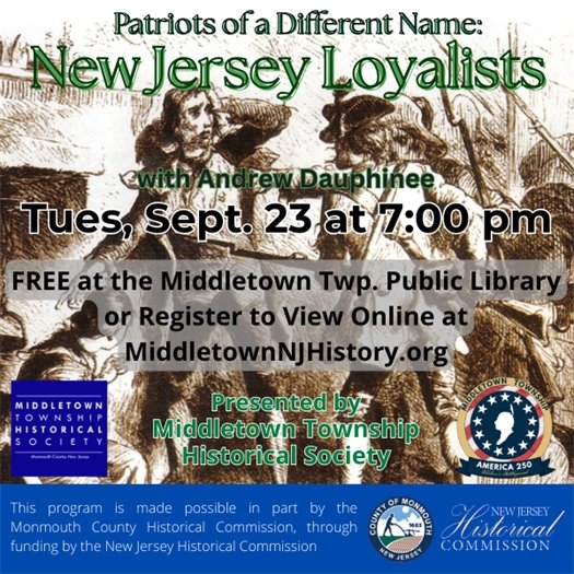 MTHS New Jersey Loyalists