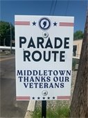 Parade Route Marker