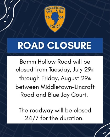 Road Closure