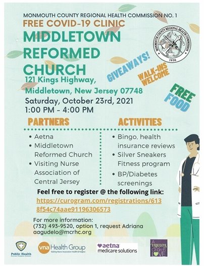 COVID-19 vaccination clinic