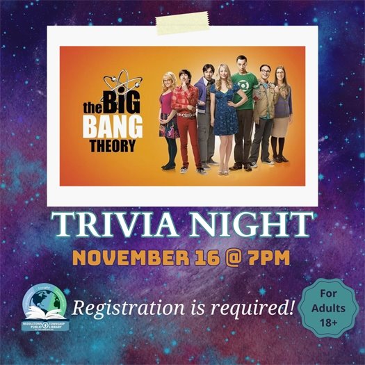 MTPL Big Bang Theory Trivia Night