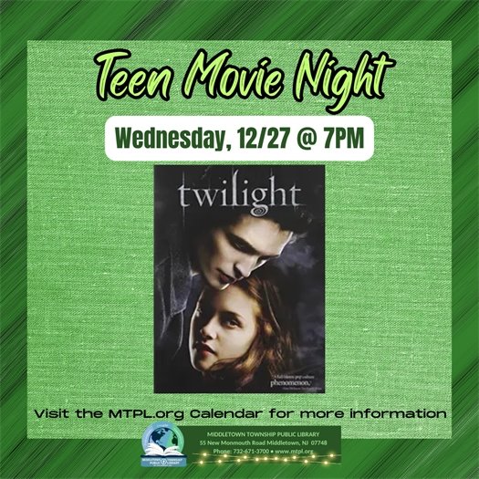 MTPL Teen Movie Night