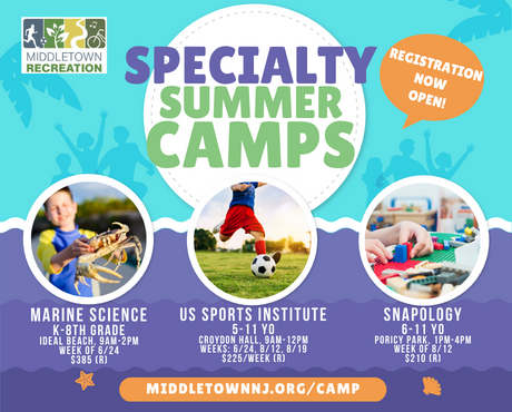 specialty camps newsflash