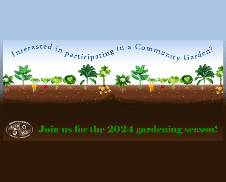 Interested in participating in our community garden? Visit www.middletownnj.org/communitygarden.