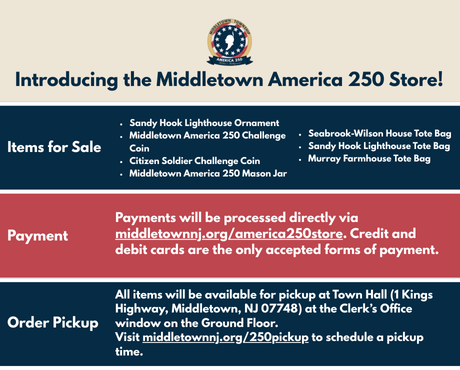 Middletown America 250 Merch Store