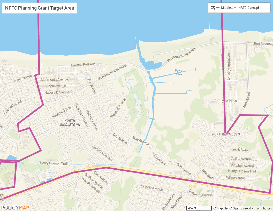 Map NRTC Planning Grant Target Area