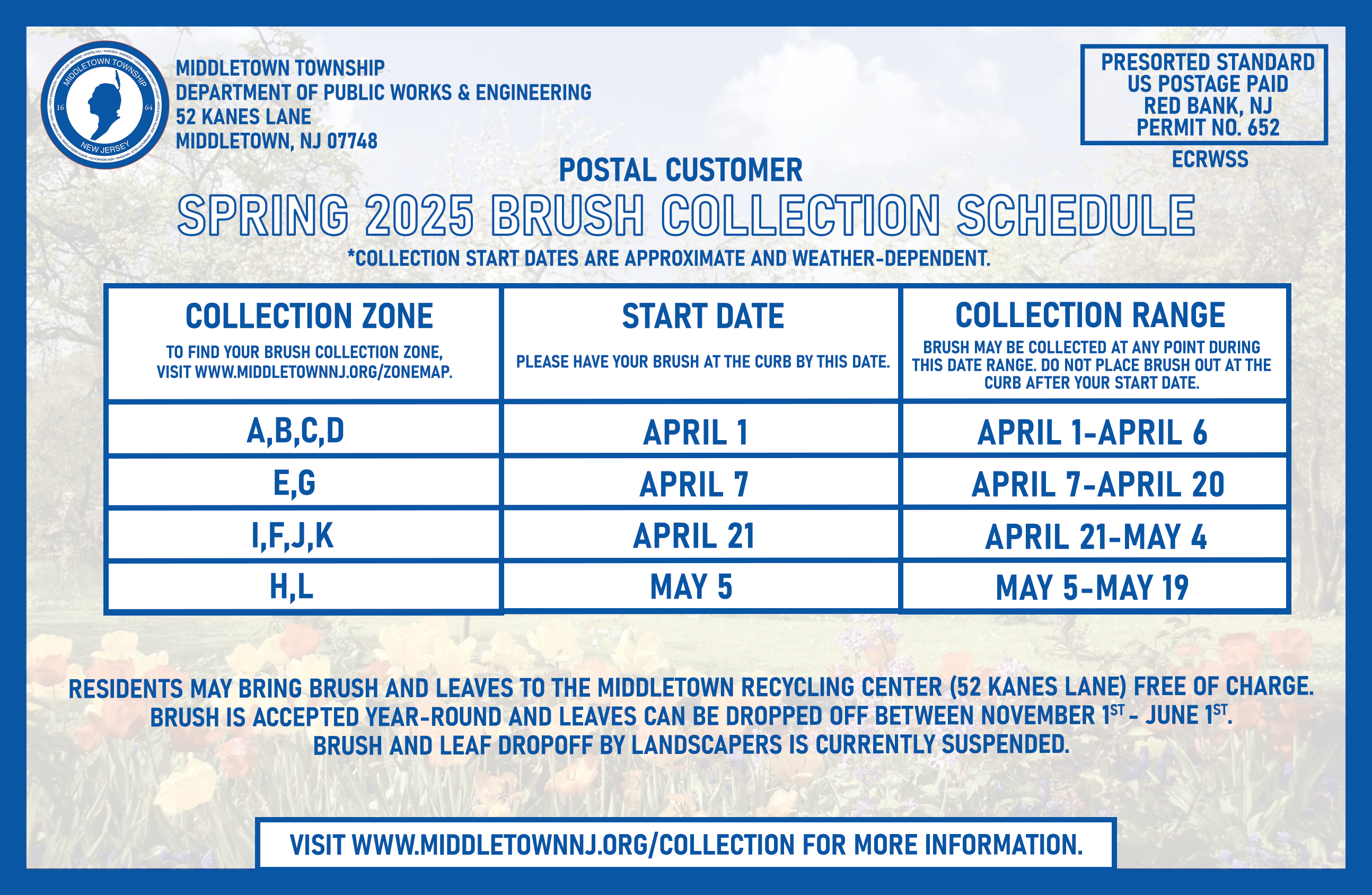 2025 - FRONT BRUSH COLLECTION POSTCARD_EM